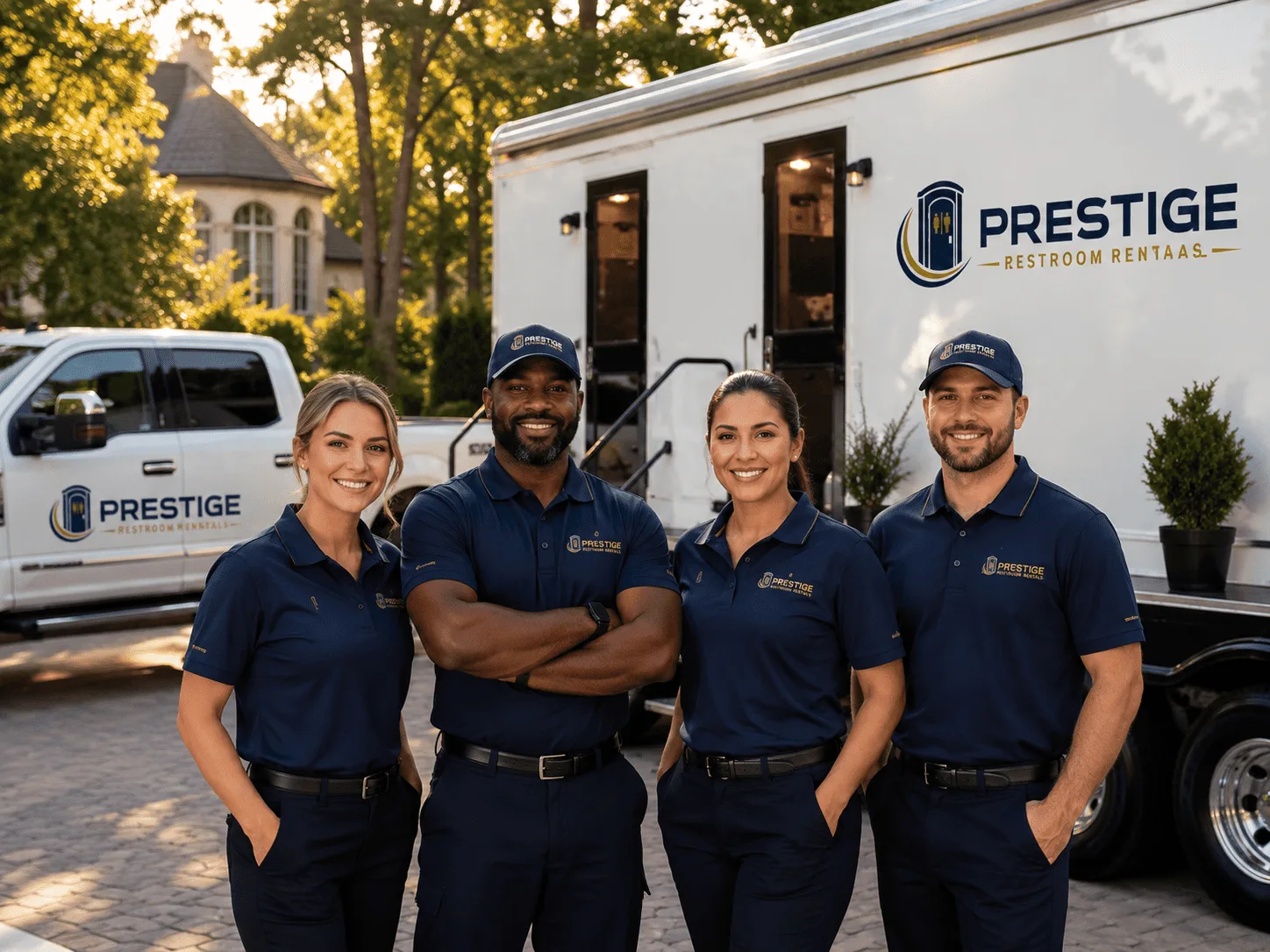 Trusted Luxury Portable Restrooms company in Wever, IA